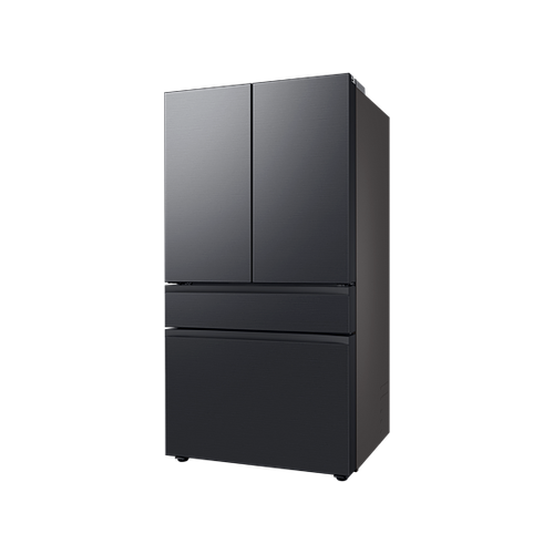 Samsung Bespoke 630L Net French Door Refrigerator with changeable panels - Matt Black Stainless Steel (Photo: 3)